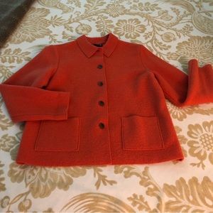 Lands End 100% Wool Jacket